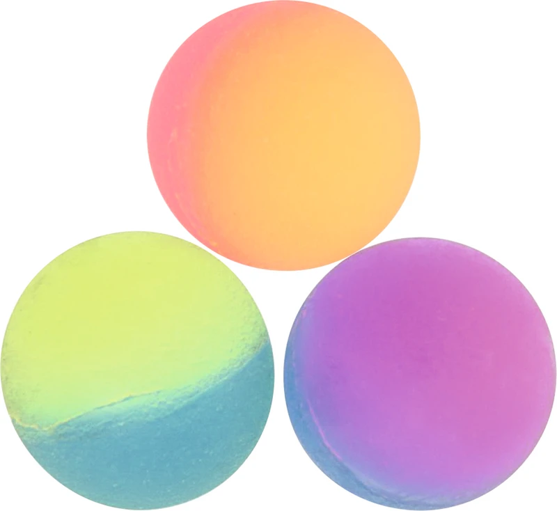 Springbälle Neon  Packung  50 Stück Ø 3,2 cm