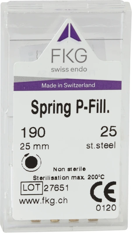 FKG Feder-Pastenstopfer  Packung  4 Stück 25 mm ISO 025
