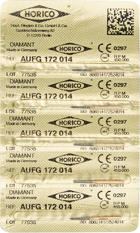 Diamant AuFG 172  Packung  5 Stück FG, Figur 172, ISO 014