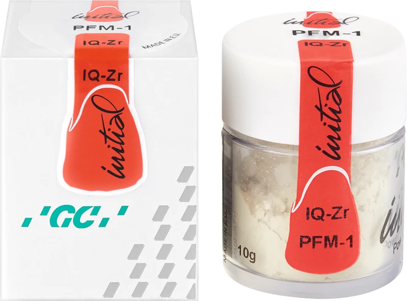 GC Initial IQ P-O-Zr  Packung  10 g Pulver One Body Concept, power frame modifier PFM-1