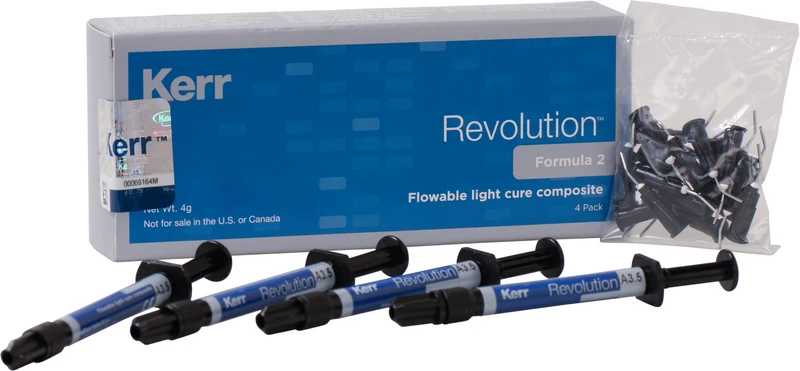 Revolution Formula 2  Nachfüllpackungen  4 x 1 g Spritze A3,5, 20 Spritzenaufsätze