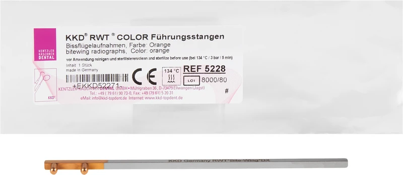 RWT® Führungsstangen  Stück  orange, für Bissflügel