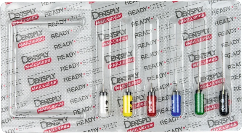READYSTEEL Senseus Hedstroem Files  Sortiment  6 Stück 21 mm ISO 015-040