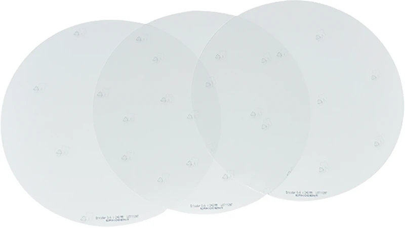Erkodur 240  Packung  20 Stück klar, Ø 240 mm, Stärke 0,5 mm