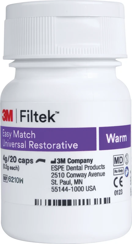 3M Filtek Easy Match Universal Komposit  Packung  20 x 0,2 g Kapsel warm
