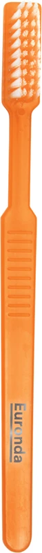 Monoart® Einmalzahnbürsten  Box  100 Stück mit Paste, orange