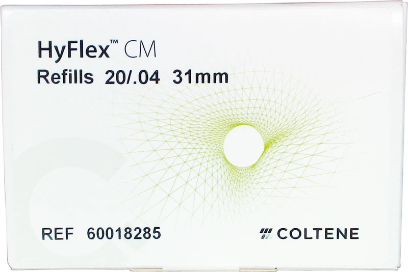 HyFlex® CM  Packung  6 Stück 31 mm, Taper.04 ISO 020