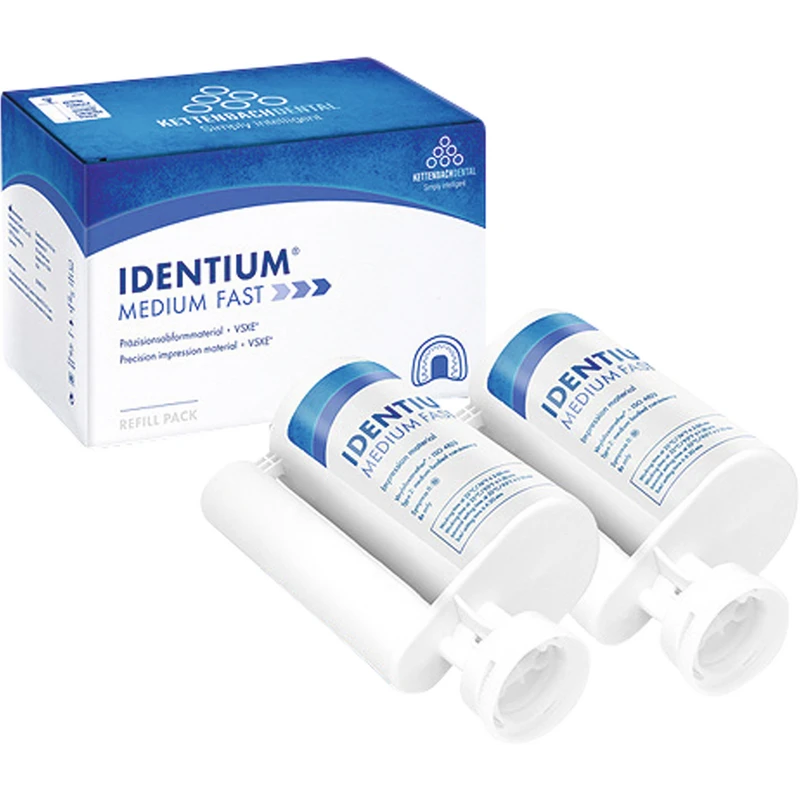Identium® Medium   Refill Packung  2 x 380 ml Doppelkartusche Medium Fast