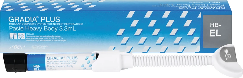 GC GRADIA® PLUS  Spritze  3,3 ml Paste HB-EL