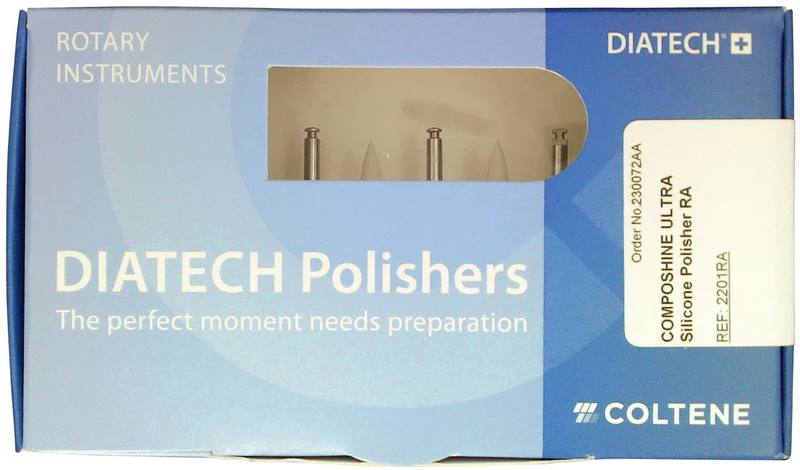 DIATECH COMPOSHINE ULTRA  Packung  10 Stück weiß, RA, Figur 243 kleine Spitze, 7 mm, ISO 030