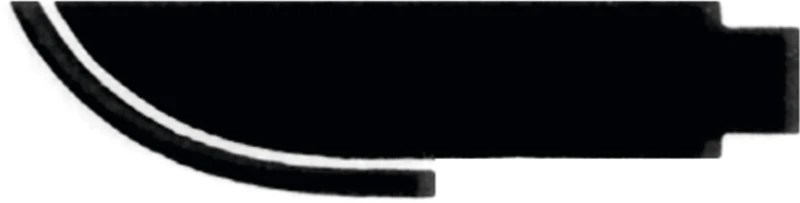 Ersatzklingen  Packung  10 Stück HSB 756-06, für Griff HSB 750-00