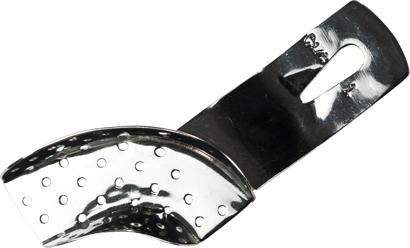 Abdrucklöffel für partielle Abdrücke   Stück  Gr. 1 links, perforiert