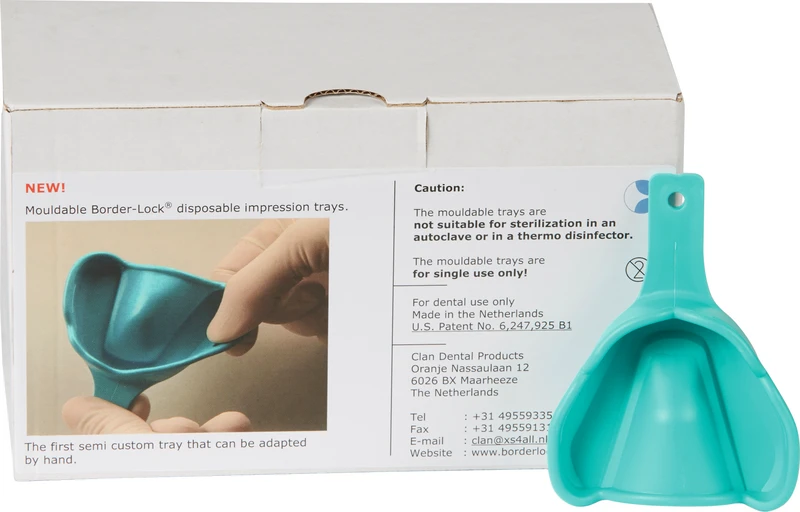 Abdrucklöffel Border  Nachfüllpackung  10 Stück OK, verformbar, Nr. 43