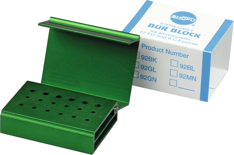 Bohrerständer BUR BLOCK  Stück  grün