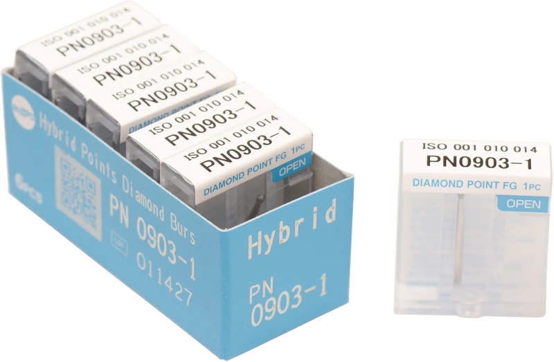 Hybrid Points FG  Packung  6 Stück FG, Bohrer-Nr. 4, 1 mm, ISO 014