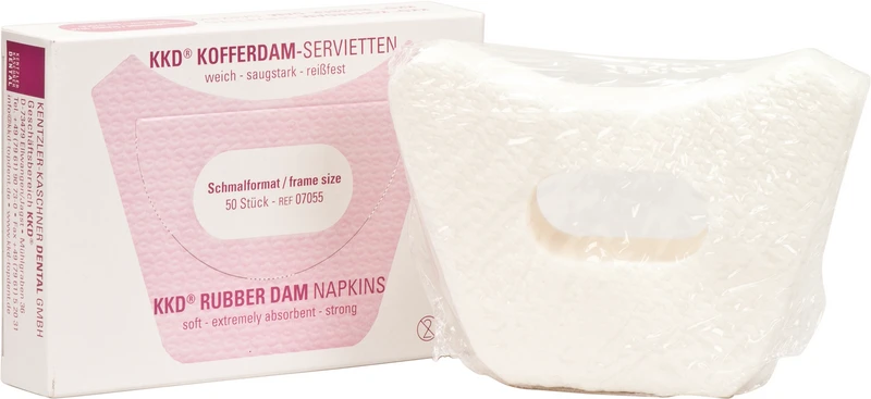 KKD® Kofferdam-Grundausstattung  Packung  50 Kofferdam-Servietten klein