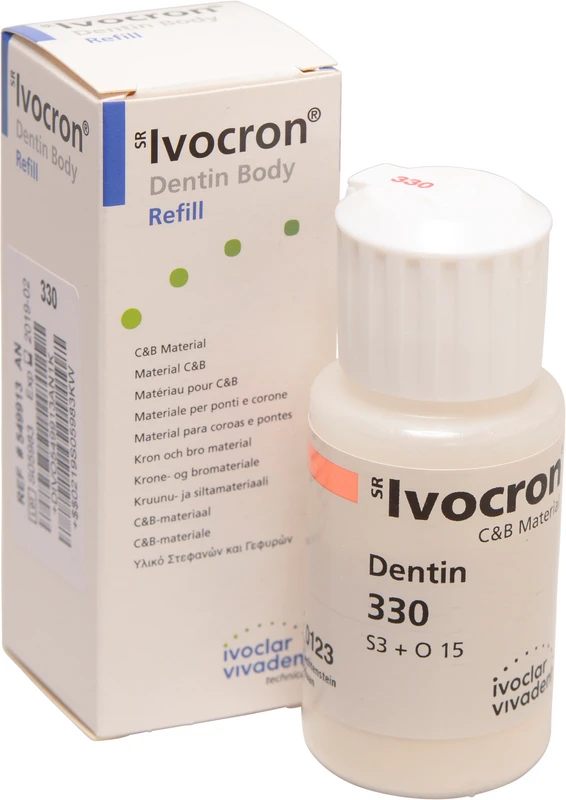 SR Ivocron®  Flasche  30 g Pulver dentin 330\2E
