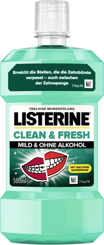 LISTERINE® CLEAN & FRESH  Flasche  500 ml