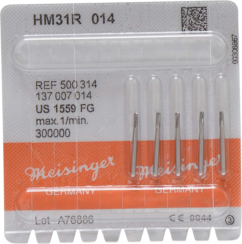HM-Bohrer 31R  Packung  5 Stück FG, Figur 137 rund, 4,5 mm, ISO 014