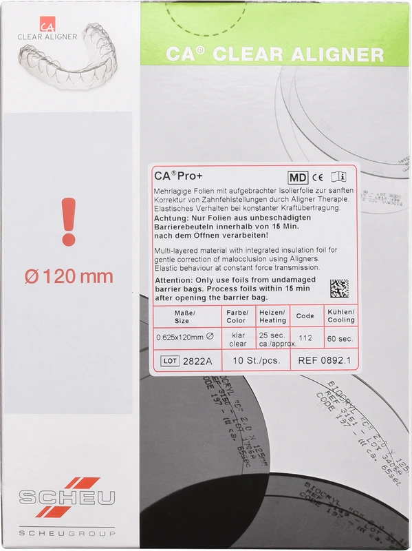 CA® Pro+  Packung  10 Stück 0,625 x 120 mm
