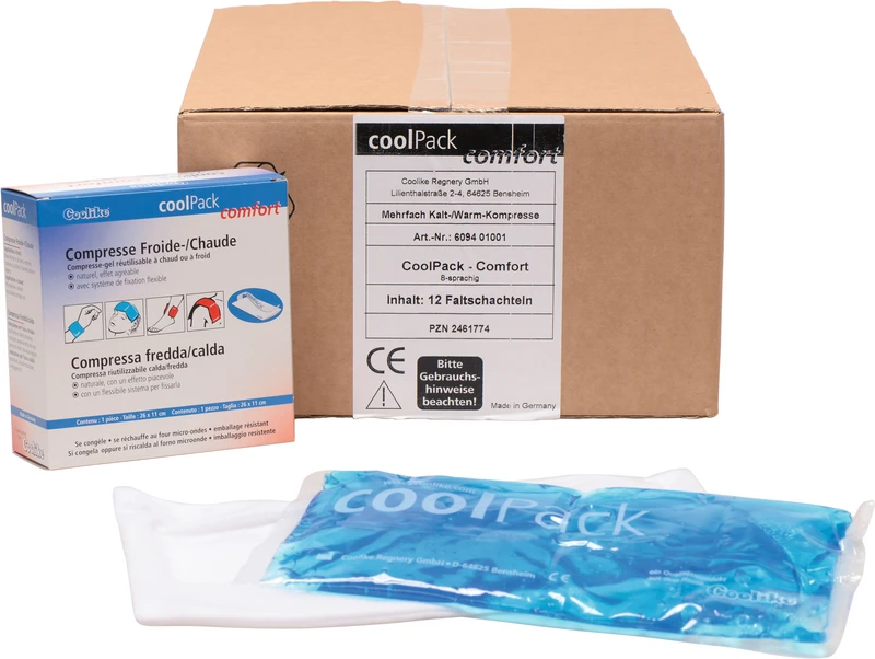Gel-Kompressen   Packung  12 Stück comfort Kalt\Warm