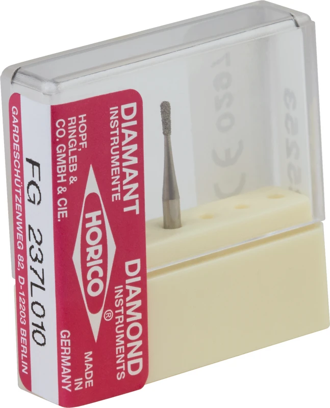 Diamantschleifer 237  Stück  FG, Figur 237 lang, 3 mm, ISO 010