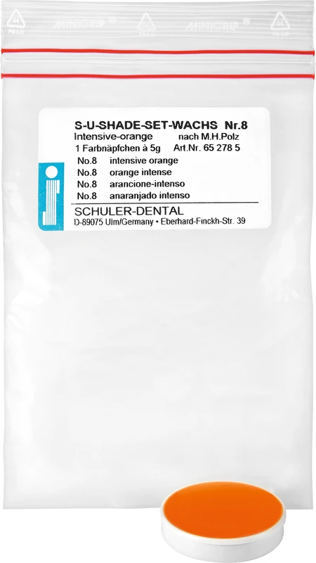 S-U-Shade-Set  Packung  5 g Farbnäpfchen intensiv-orange