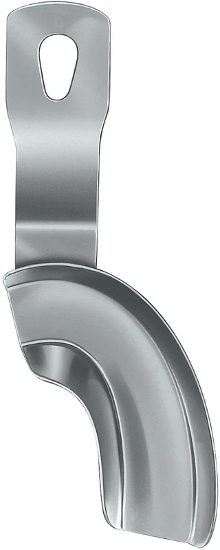 Abformlöffel bezahnt  Stück  rechts Gr. 3, voll