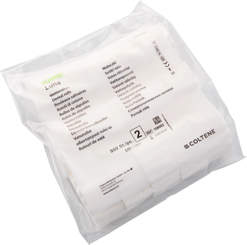 ROEKO Luna Watterollen   Beutel  500 Stück Größe 2