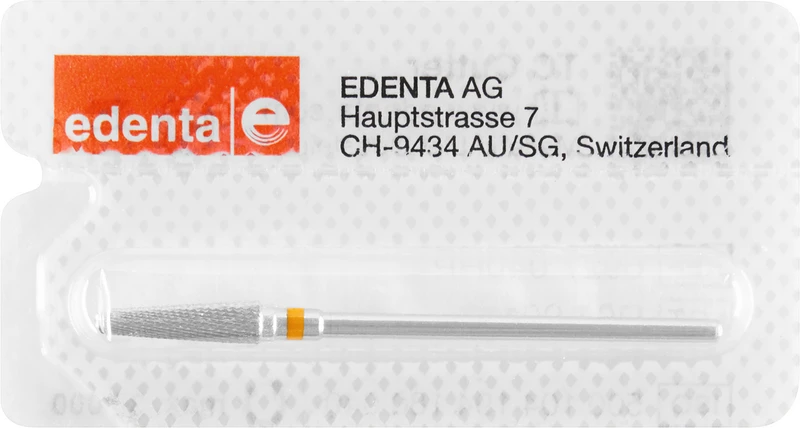 HM-Fräser Schliff 27  Stück  Titanverzahnung, orange fein, HP, Figur 194, 13,5 mm, ISO 040