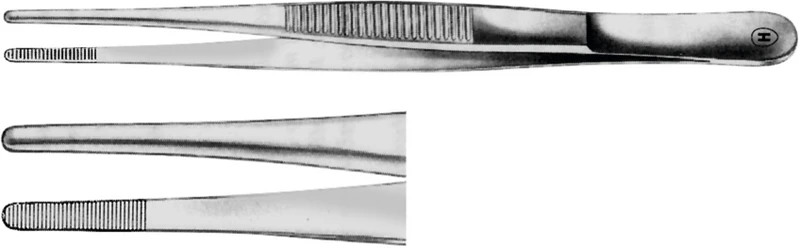 Anatomische Pinzetten  Stück  180 mm