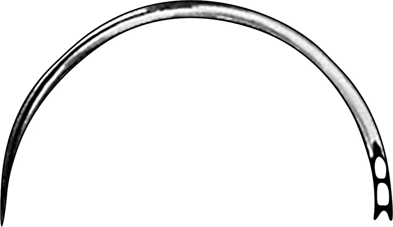 Chirurgische Nähnadeln  Packung  12 Stück Rundkörper, gebogen, Figur 16