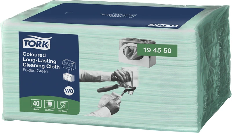 TORK® Premium Spezialtücher  Packung  8 x 40 Stück grün
