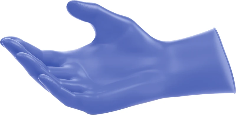 MICRO-TOUCH® Nitrile Accelerator-Free  Packung  100 Stück puderfrei, blau, M