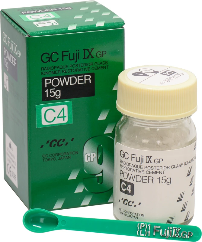 GC Fuji® IX GP  Packung  15 g Pulver C4 normalhärtend