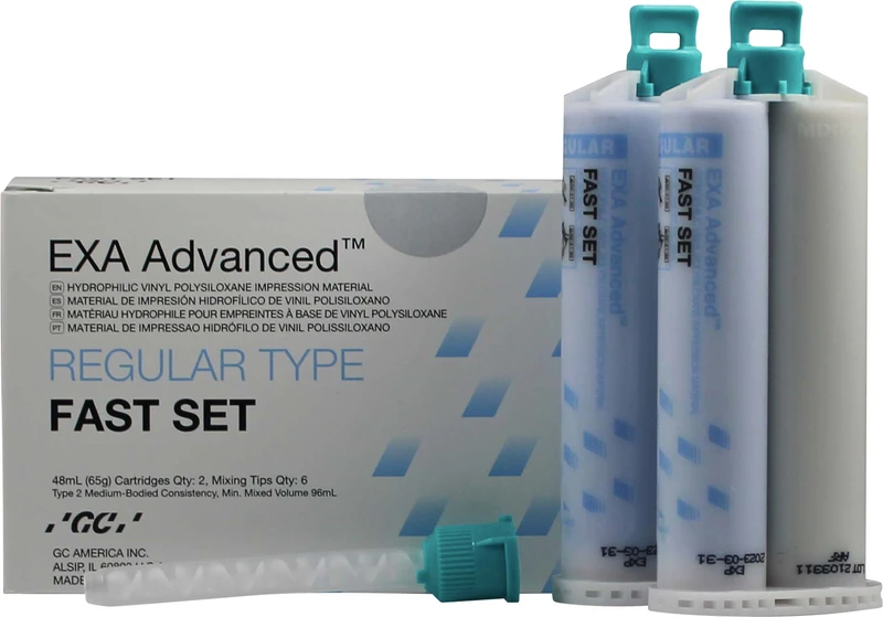 GC EXA Advanced  Set  EXA Advanced Regular Fast, Zubehör