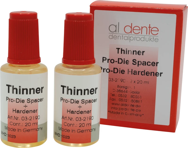 PRO-Die Spacer Verdünner  Packung  2 x 20 ml Verdünner