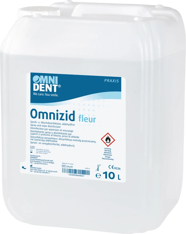 Omnizid fleur  Kanister  10 Liter