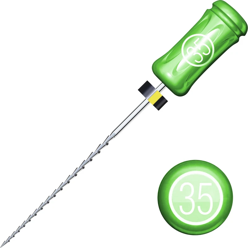 EndoMax Hedström-Feilen  Packung  6 Stück 25 mm ISO 035