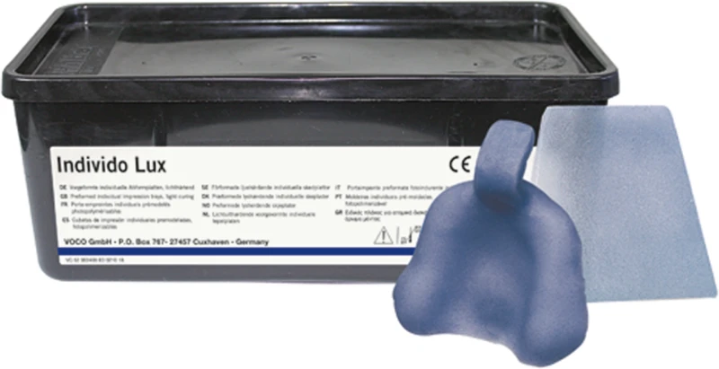 Individo Lux  Packung  50 OK Schablonen blau\opak