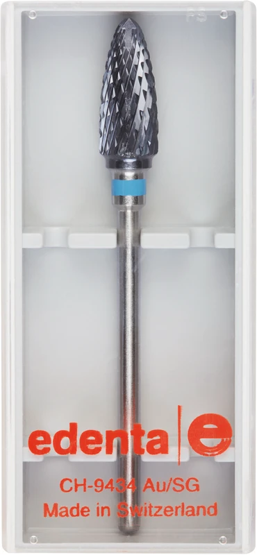 Volcano Fräser Schliff 10  Stück  Kreuzverz., blau standard, HP, Figur 274 sp. zulauf., 14 mm, ISO 060