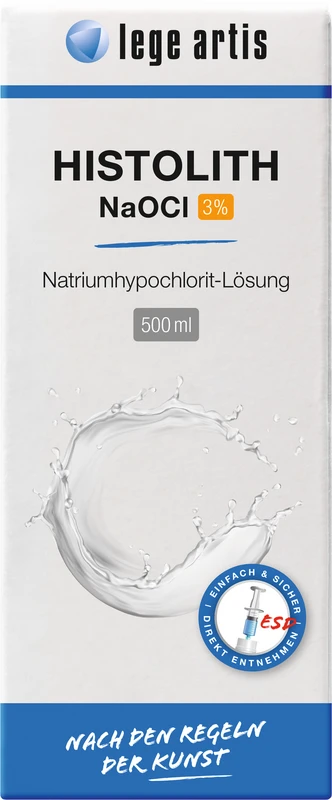 HISTOLITH NaOCl 3%  Flasche  500 ml Lösung mit ESD-Entnahmesystem