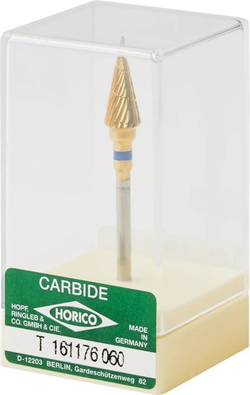 HM-Fräser 161  Stück  Titannitrid beschichtet, Querhieb, blau normal, HP, Figur T161, 14 mm, ISO 060