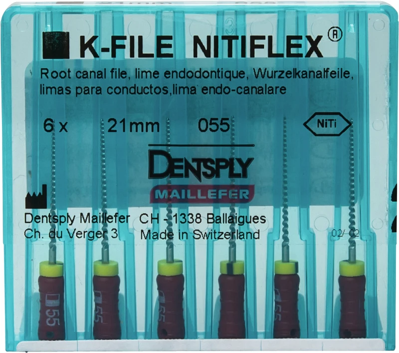 File NiTiflex  Packung  6 Stück 21 mm ISO 055