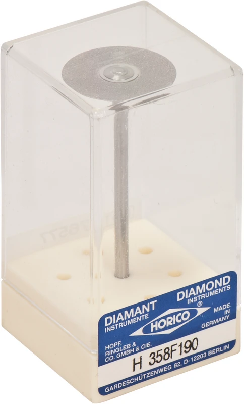 DIAFLEX® 358  Stück  doppelseitig, flexibel, gelb extra fein, HP, Figur 358, 0,18 mm, ISO 190