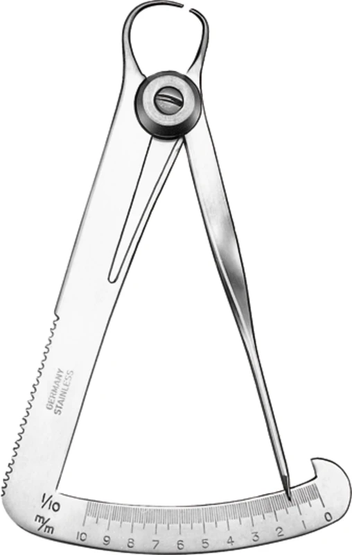 Tasterzirkel nach Iwanson  Stück  1594, für Metall