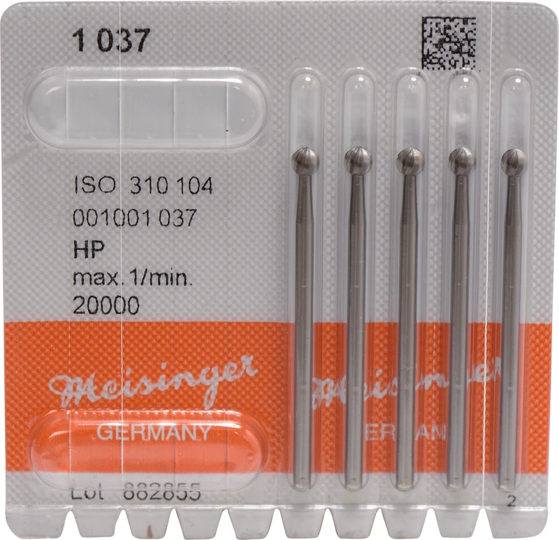 Stahlbohrer 1  Packung  10 Stück HP, Figur 001, ISO 037