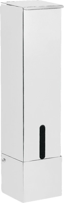 Becherspender  Stück  silber, 85 x 85 x 360 mm