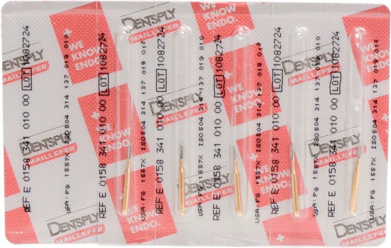 DC Kronentrenner 158  Packung  5 Stück Zylinder rund FG, 19 mm, ISO 010