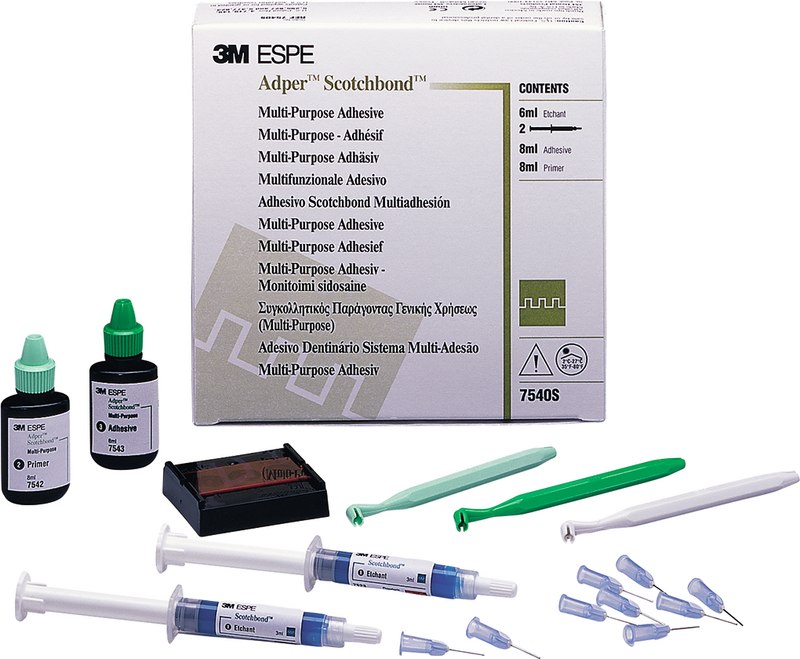 Adper Scotchbond Multi-Purpose  Intro Kit  2 x 3 ml Spritze, 8 ml Primer, 8 ml Adhäsiv, Zubehör